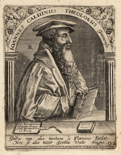 Jean Calvin da Theodore de Bry