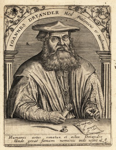 Johann Dryander da Theodore de Bry