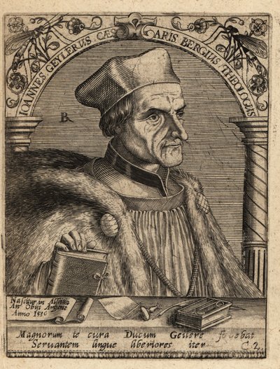 Johann Geiler von Kaisersberg da Theodore de Bry