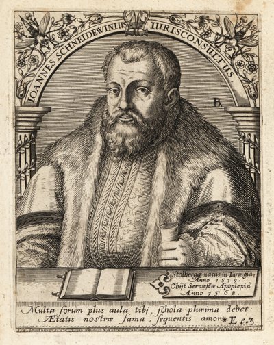 Johann Schneidewein da Theodore de Bry