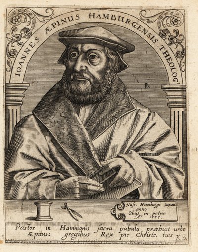 Johannes Aepinus da Theodore de Bry