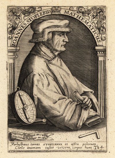 Johannes Stoffler, matematico tedesco da Theodore de Bry