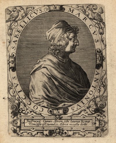 Marco Antonio Coccio Sabellico, studioso italiano da Theodore de Bry