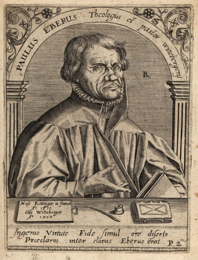 Paul Eber da Theodore de Bry