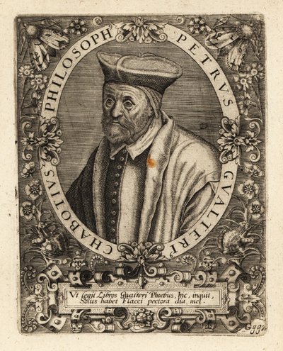 Pierre Gautier Chabot, scrittore umanista francese da Theodore de Bry