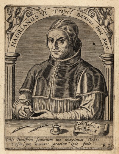 Papa Adriano VI da Theodore de Bry