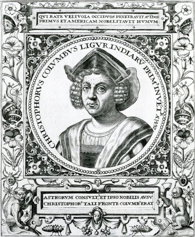Ritratto di Cristoforo Colombo (1451-1506) da 