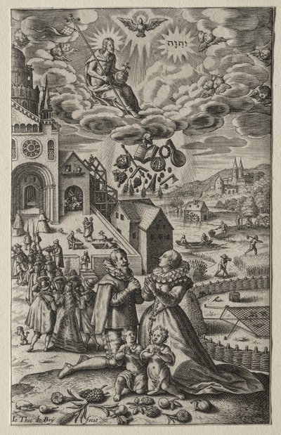 Preghiera da Theodore de Bry