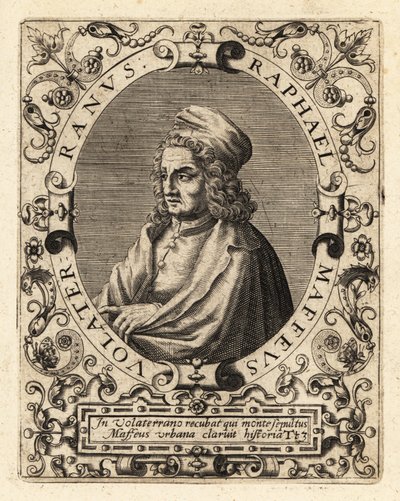 Raffaello Maffei, storico italiano da Theodore de Bry