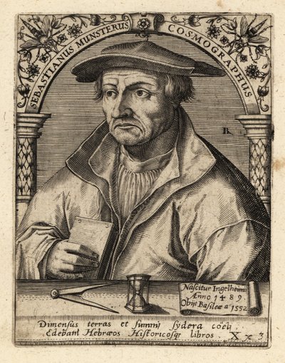 Sebastian Munster, cosmografo tedesco da Theodore de Bry
