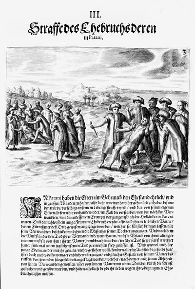 Regolare i conti da Theodore de Bry