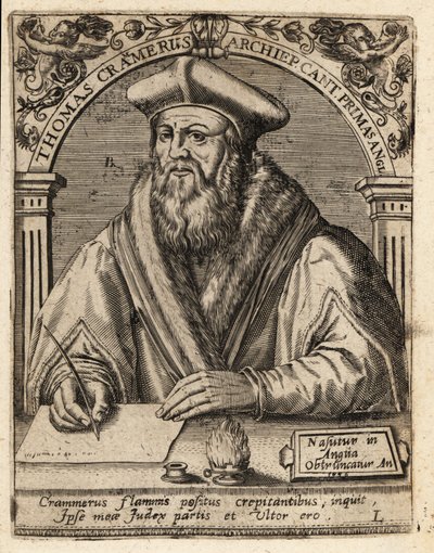 Thomas Cranmer da Theodore de Bry