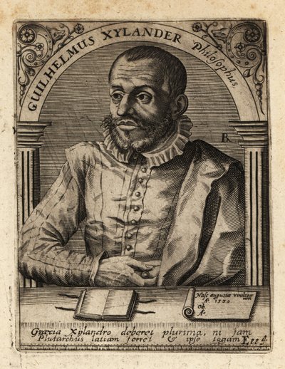 Wilhelm Xylander, studioso classico tedesco da Theodore de Bry