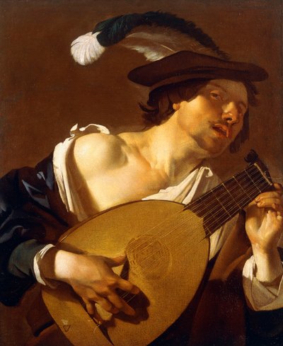 Un Suonatore di Liuto da Theodore van Baburen