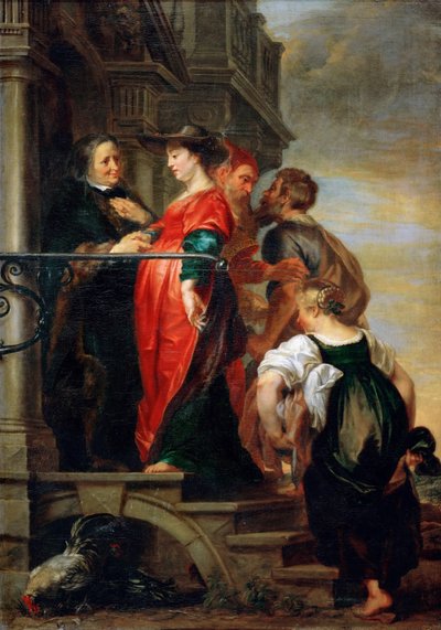 La Visitazione della Beata Vergine Maria da Theodore van Thulden