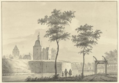 La Porta di Leida a Woerden da Theodorus Cornelis Schutter