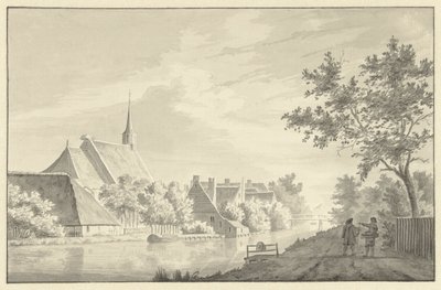Il villaggio di Molenaarsgraaf da Theodorus Cornelis Schutter