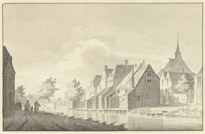 Il villaggio di Molenaarsgraaf da Theodorus Cornelis Schutter