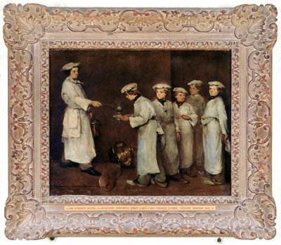 Scena di Cucina, inizio anni 1860 da Theodule Ribot