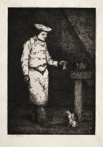 Il Pranzo del Gatto da Theodule Ribot