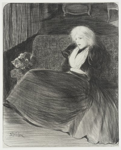 Canzone delicata da Théophile Alexandre Steinlen