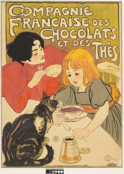 Compagnia francese dei cioccolati e dei tè da Théophile Alexandre Steinlen