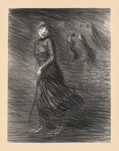 In strada (Dans la Rue) da Théophile Alexandre Steinlen