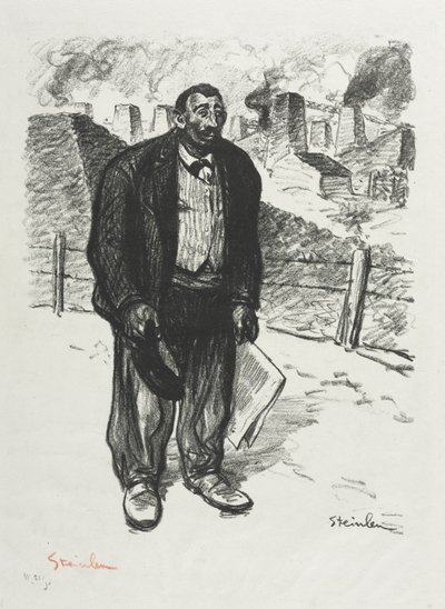 Il lavoratore onesto da Théophile Alexandre Steinlen