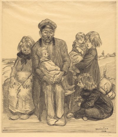 I poveri da Théophile Alexandre Steinlen