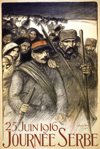 Giornata serba, 25 giugno da Théophile Alexandre Steinlen