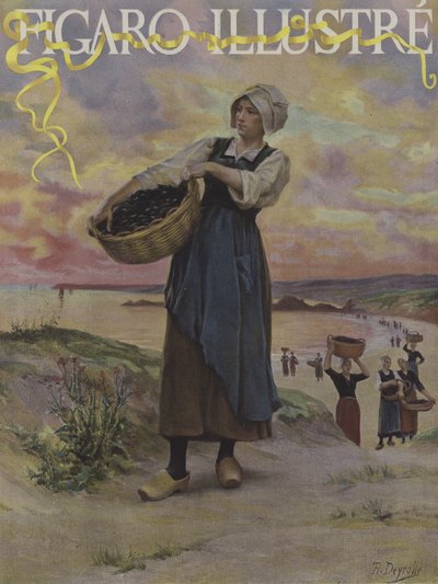 Copertina di Le Figaro Illustré, settembre 1891 da Theophile Louis Deyrolle