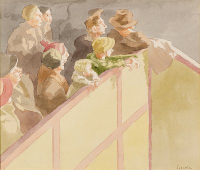 Pubblico al Circo di Islington da Therese Lessore
