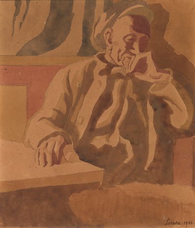 Il pensatore, 1921 da Therese Lessore