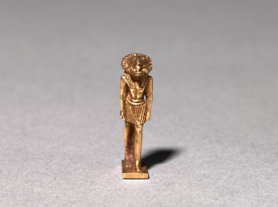 Amuleto di una divinità con testa di ariete, XXII dinastia o successiva, c.945-715 a.C. da Third Intermediate Period Egyptian