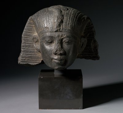 Testa di un re, XXI o XXII dinastia da Third Intermediate Period Egyptian
