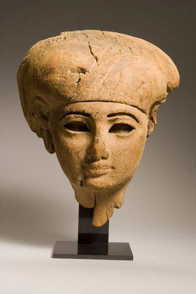 Maschera di mummia, inizio I millennio a.C. (legno) da Third Intermediate Period Egyptian