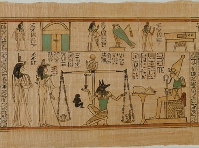 Il papiro funerario del cantante di Amon Nany, c.1050 a.C. da Third Intermediate Period Egyptian