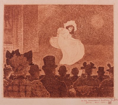 Le Café Concert, 1896 da Théo van Rysselberghe
