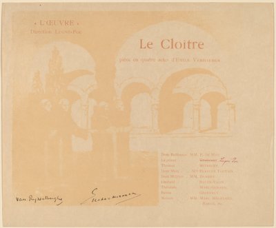Il chiostro da Théo van Rysselberghe