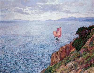 La Vela Rossa da Théo van Rysselberghe