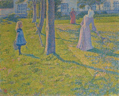 Il Gioco del Tennis, 1889 da Théo van Rysselberghe