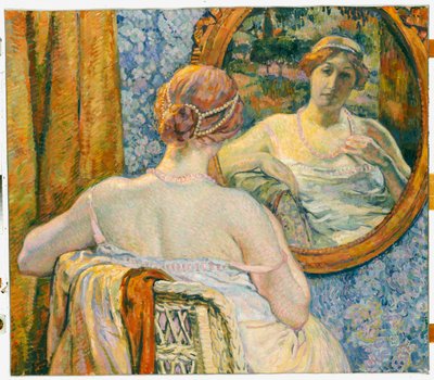 Donna allo specchio, 1907 da Théo van Rysselberghe