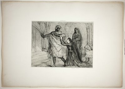 Via, tavola sette da Otello da Théodore Chassériau