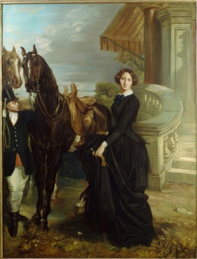 Ritratto della contessa di Ranchicourt da Théodore Chassériau