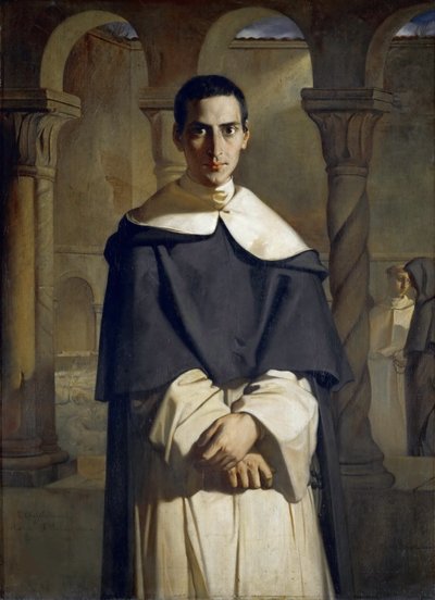 Ritratto di Henri Dominique Lacordaire da Théodore Chassériau