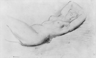 Studio di un nudo da Théodore Chassériau