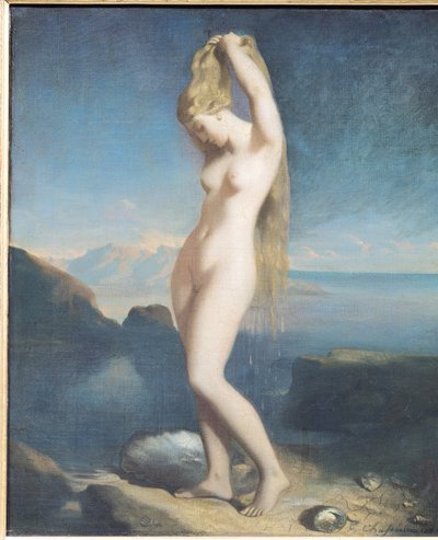 Venere Anadiomene, o Venere del Mare da Théodore Chassériau