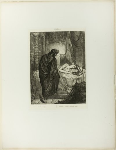 Eppure deve morire, tavola undici da Otello da Théodore Chassériau