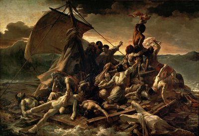 Francese:  Le Radeau de La Méduse La zattera della Medusa da Theodore Gericault