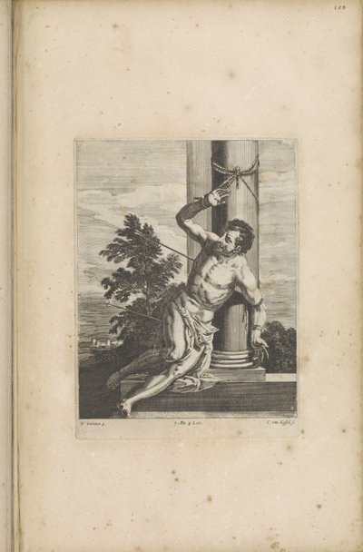 Martirio di San Sebastiano da Théodorus van Kessel